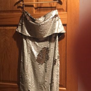 Reversible sequin dress size 10 BNWT